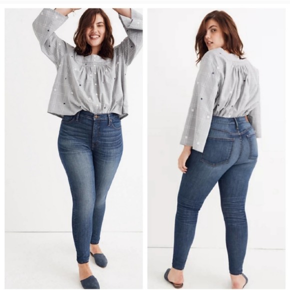 Madewell Denim - Madewell High-Rise Skinny Jeans: Adjustable Edition